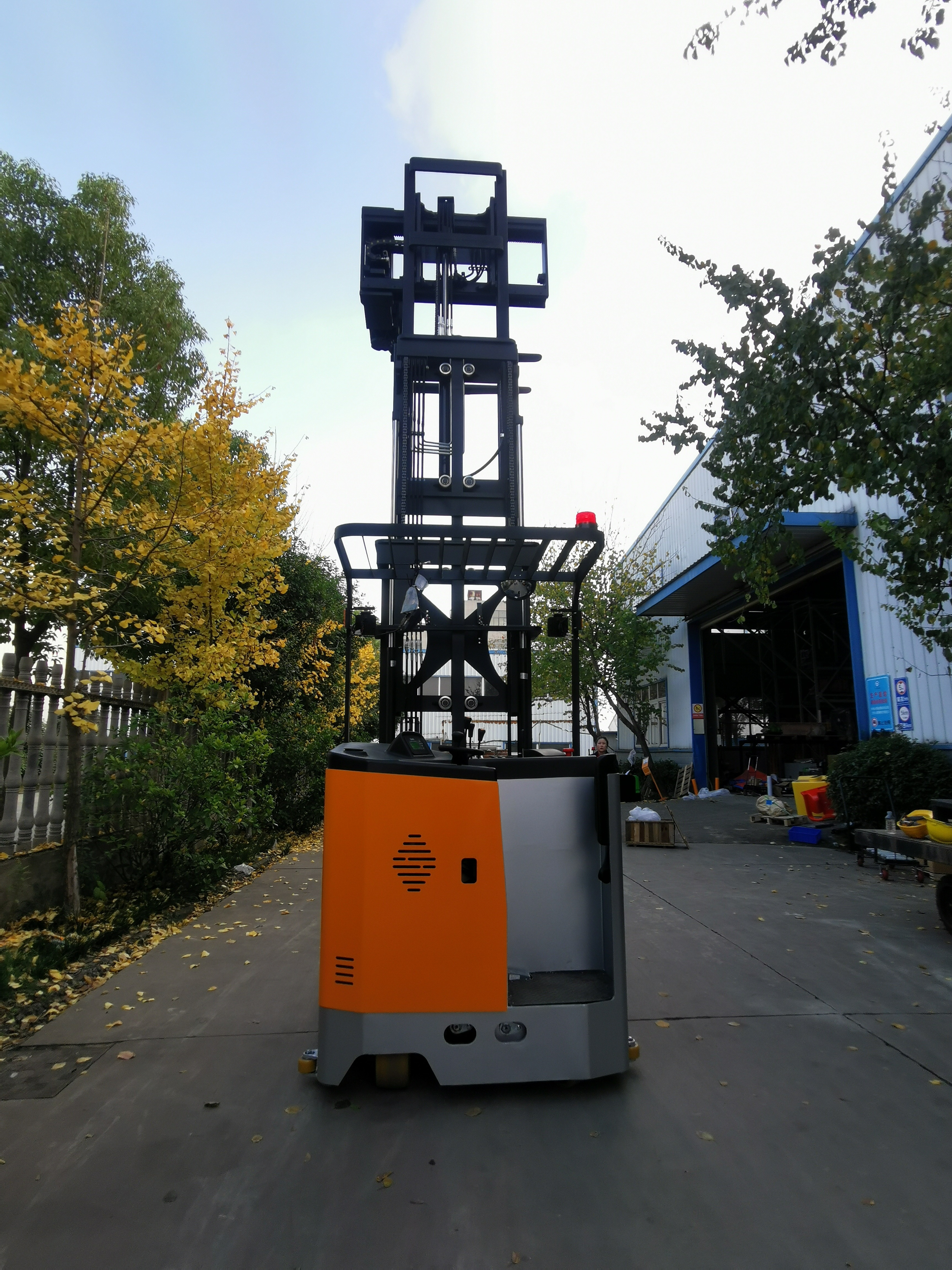 3 Way 1.5Ton 3M -12M Electric Pallet Stacker CDDM15-100S VNA Forklift AGV System Optional