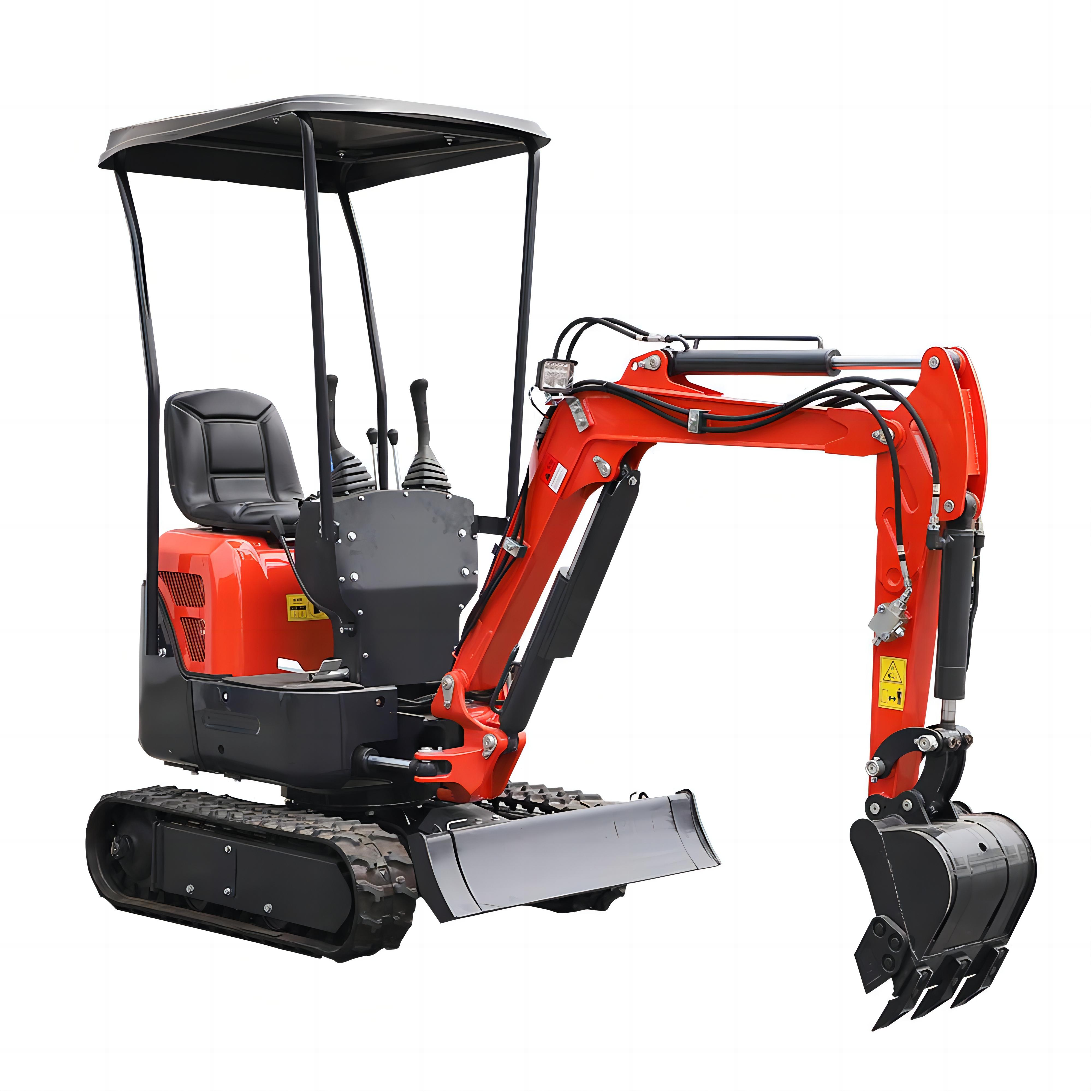 Mini Crawer Excavator With High Efficiency And Energy Saving