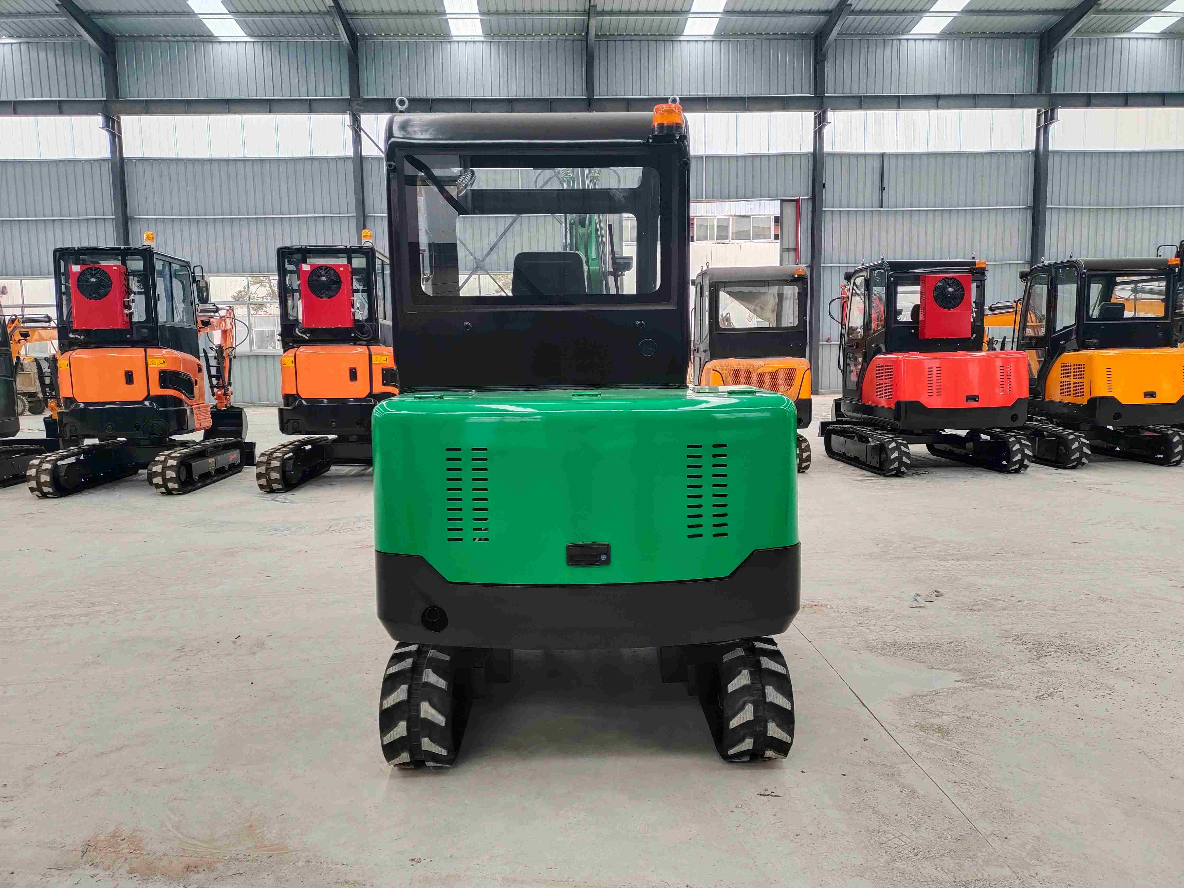 Free Shipping Mini Excavator EPA Euro 5 Kubota Engine Crawler Digger Farm Home Mini Excavator Machine