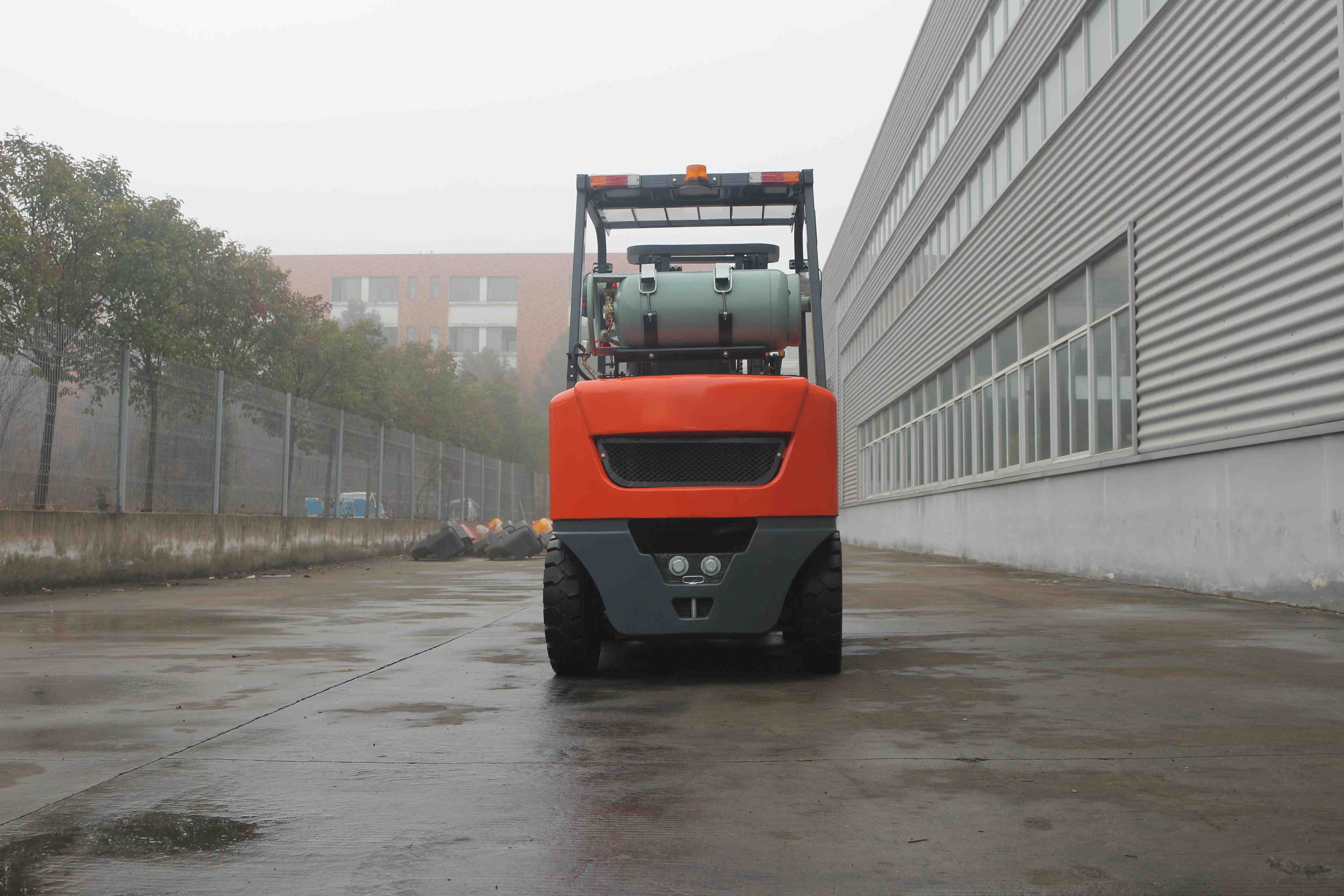 2.5T Gasoline Forklift with CE Certification Truck Manufacturer Factory Directly Sale LPG 2500kg CPQYD25 LP Gas Engine