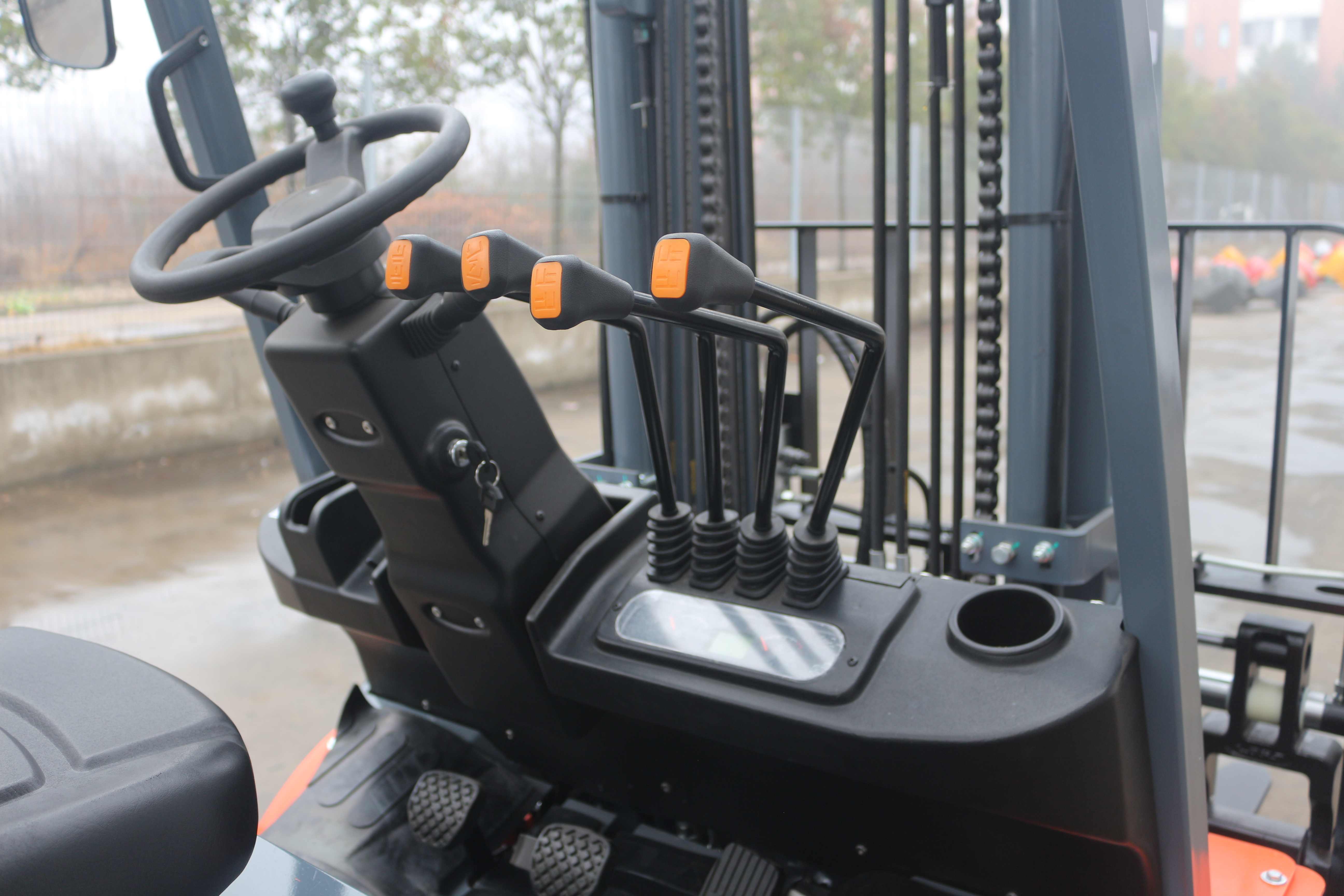 2.5T Gasoline Forklift with CE Certification Truck Manufacturer Factory Directly Sale LPG 2500kg CPQYD25 LP Gas Engine