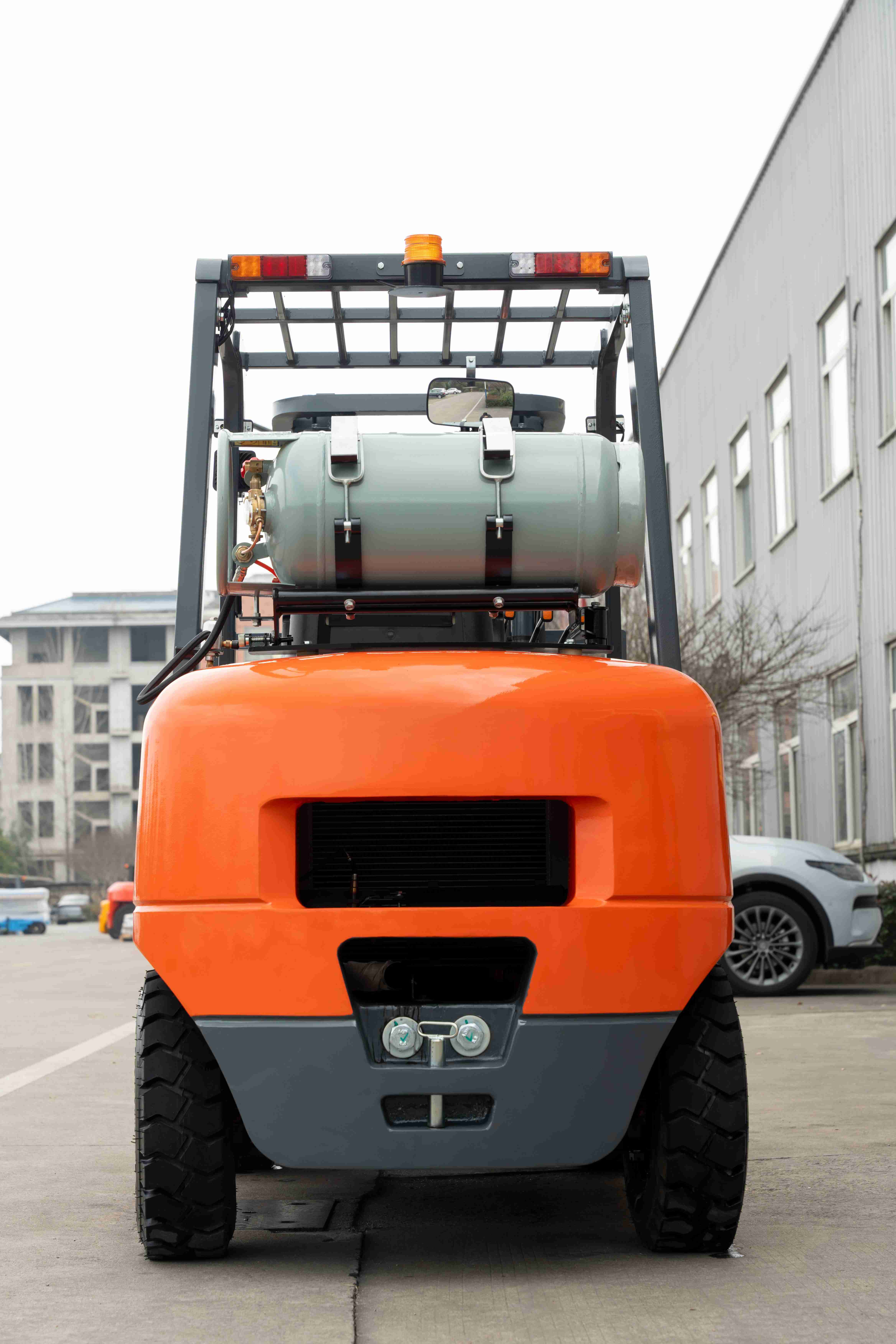 Forklift Trucks 3.5Ton Gas Engine Forklifts LPG Spare Parts Provide Ce