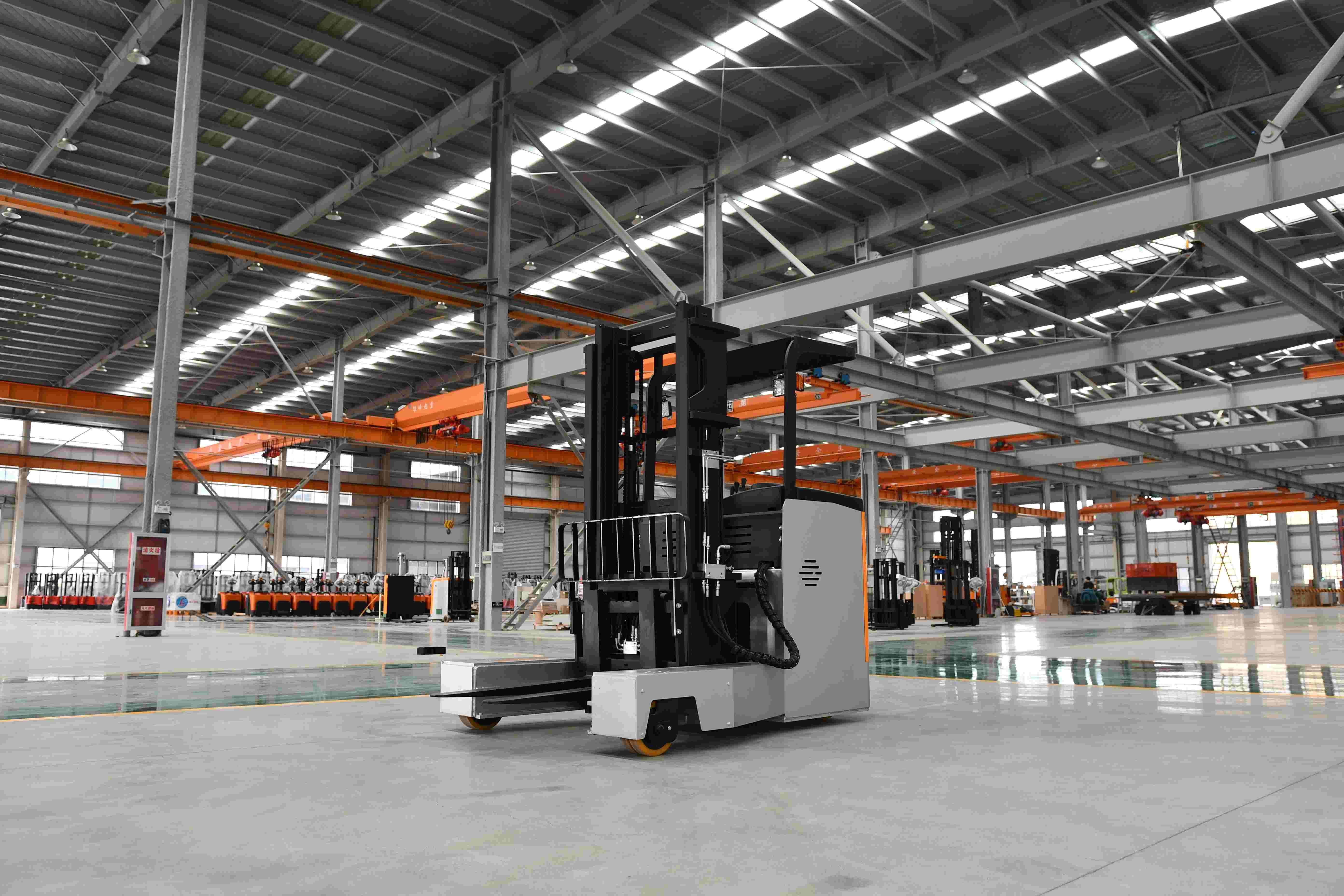 2ton Multi-directional Electric Forklift CQDS20-80S Four-Directional Pallet Lifter Stacker Reach Truck