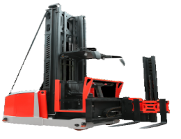VNA Electric Forklift 1.5T 1.6Ton 10M 14500mm Three-way Stacker Forklift (man up)CDMX16-100
