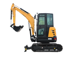 Mini Excavator EPA Euro 5 Kubota Engine 3.5Ton 3500kg Hydraulic Farm Small Excavator SY35U for  Crawler Small Digger Farm