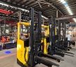 Reach Forklift 1.5t 2t 2.5t 3t CQDE15-40S Electric Reach Truck 48V Warehouse Equipments Optional Side Shifter