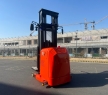 1.0Ton Electric Pallet Stacker Middle Level Order Picker with Standing Posture Forklift for Efficient Warehouse Management