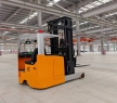 Material Handling Warehouse CQDE15-40S Electric Reach Truck 1500Kg Capacity 48V Battery Reach Forklifts