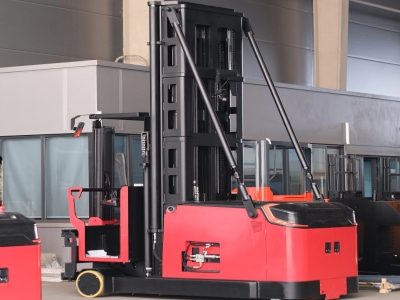 Man-Up Type 3-Way Electric Pallet Stacker: Boost Warehouse Efficiency in Tight Spaces