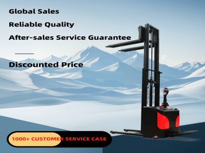 CDD-W Electric Pallet Stacker Intelligent Adaptive System for Uneven Warehouse Floors