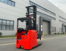 1.5ton Double Deep Reach Forklift Truck Double Scissor Electric Reach Truck with 7m 10m Lifting Height