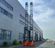 Advanced Electric Reach Truck 12m Lifting Height CQDE15-75S Electric Reach Forklift With Side Sifter