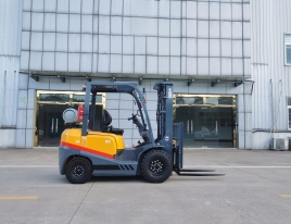 Gasoline Forklift Truck 3T LPG 3000kg ForkLift Block Clamp Hydraulic LP Gas Engine Solid Tires Optional CPQYD30