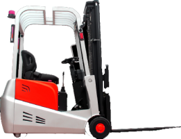 3-wheel Electric Forklift  truck