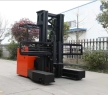 Electric Four Directional Loading Reach Truck Battery Powered CQDS15-80S Electric Reach Forklift for Long Cargo