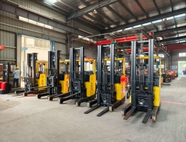 Reach Forklift 1.5t 2t 2.5t 3t CQDE15-40S Electric Reach Truck 48V Warehouse Equipments Optional Side Shifter