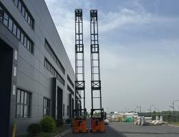 New Condition CQDE15-65S Electric Reach Forklift Portable Reach Truck Warehouse Using Material Handling Equipments