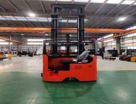 Electric Reach Forklift CQDE15-30 Seated Type 1.5tons Loading Capacity Warehouse Handling Equipments