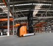 Standing Type Electrical Reach Forklift CQDA15-45S Reach Truck Hydraulic Automatic Lifting Stacker