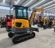 Mini Excavator EPA Euro 5 Kubota Engine 3.5Ton 3500kg Hydraulic Farm Small Excavator SY35U for Crawler Small Digger Farm
