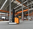 Standing Type Electrical Reach Forklift CQDA15-45S Reach Truck Hydraulic Automatic Lifting Stacker
