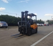 Gasoline Forklift Truck 3T LPG 3000kg ForkLift Block Clamp Hydraulic LP Gas Engine Solid Tires Optional CPQYD30