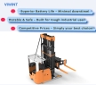 Electric Forklift 3-Way VNA Pallet Stacker CDME15-55S Very Narrow Aisle Material Handling Equipment