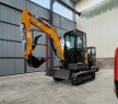Mini Excavator EPA Euro 5 Kubota Engine 3.5Ton 3500kg Hydraulic Farm Small Excavator SY35U for Crawler Small Digger Farm