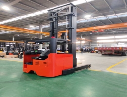 High Efficiency CQDE15-60S Electric Reach Forklift 48V Full Reach Truck Lead-acid Battery Lithium Battery