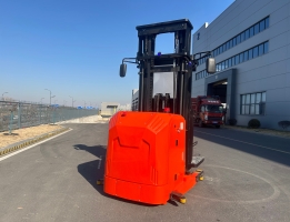 VIWINT 1Ton 3 Meters Red Standing High Efficiency Forklifts Electric Order Picker for High Stuff Picking and Stacking