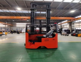 Double Deep Electric Reach Truck Forklift CQD15X--40 Scissor Type for Warehouse Using Stacking
