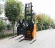 Double Deep Reach Truck Forklift CQD15X--60S Scissor Electric Reach Forklift With Camera Screen