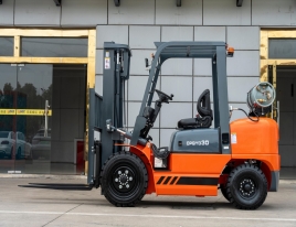 2.5T Gasoline Forklift with CE Certification Truck Manufacturer Factory Directly Sale LPG 2500kg CPQYD25 LP Gas Engine