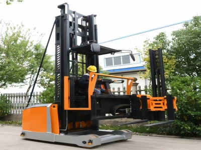 Let Your Warehouse Grow Upward: The Future of High-Density Storage with Man-Up Turret Forklifts