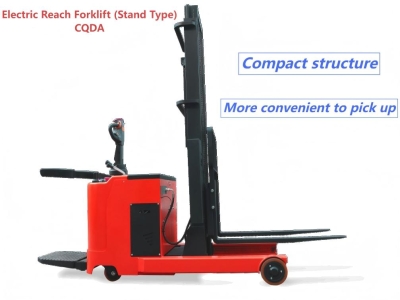 Electric Reach Forklift (Stand Type): The Ultimate Solution for Narrow Aisle Warehouses