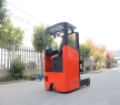 Advanced Electric Reach Truck 12m Lifting Height CQDE15-75S Electric Reach Forklift With Side Sifter