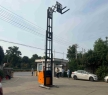 Double Deep Reach Truck Forklift CQD15X--60S Scissor Electric Reach Forklift With Camera Screen