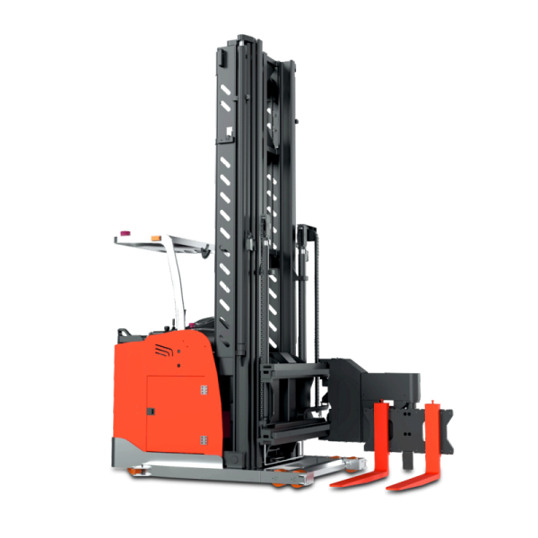 Warehouse Equipment 3-way Electric Pallet Stacker CDDM10-30 Side-standing Type 