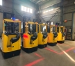1500kg CQDE15-40 Electric Reach Forklift Seated Operation Reach Truck for Stacking in Factories Warehouse