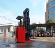 China 1.5Ton 3-way Forklift Narrow Aisle Pallet Stacker 3 Direction CDDM15-85S VNA Electric Forklift