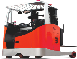 Heavy-duty Electric Forklift Truck New Design 1.2T 1.5T 2 Ton Electric Reach Forklift(Seated Type) 24V CQDE15C-45S
