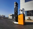 Seated Type 1.5ton CQDE15-50S Full Electric Reach Truck Three-stage Mast Reach Forklift for Warehouse Usage