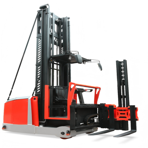 Anhui Factory selling VNA Forklift 1.6Ton 10M Three-way Stacker Forklift (people go up)CDMX16-100