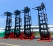 VNA 3-Way Electric Pallet Stacker CDDM10-40 Electric Forklift Side-standing Type