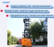 6M 1.5Ton Electric Pallet Stacker Three-way Stacking Forklift Seated Type CDDM15E-60S