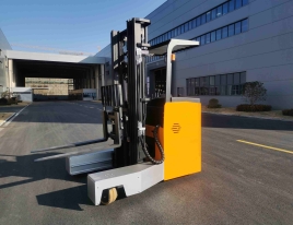CQDS20-70S Heli Side Loader Multi Directional 4-directional Reach Truck  Battery Operated Narrow Aisle Forklift