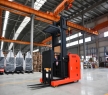 1.0Ton Electric Pallet Stacker Middle Level Order Picker with Standing Posture Forklift for Efficient Warehouse Management