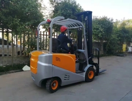 Electric Forklift Supplier 1.2ton CPD12 Warehouse Using Battery Forklift Trucks Optional Side Shift