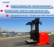 Electric Order Picker 1Ton 1.5Ton Battery-Powered Forklift Stacker High Level Order Picker for Sale
